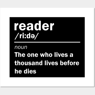 Reader He Lives A Thousand Lives Posters and Art